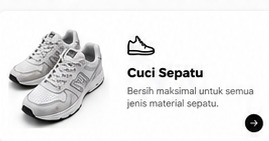 Sepatu bersih